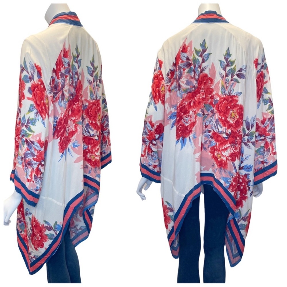 🌸 Flying Tomato Floral Boho Kimono Cardigan – Size M/L 🌸 - Picture 2 of 8